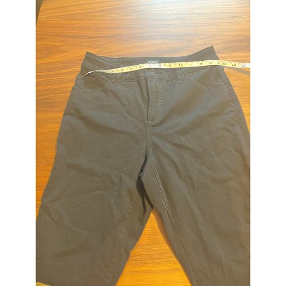 NWOT Never Worn | Express | Curvy Mid Rise Black Bootcut Jeans | Size 8R - Picture 7 of 7